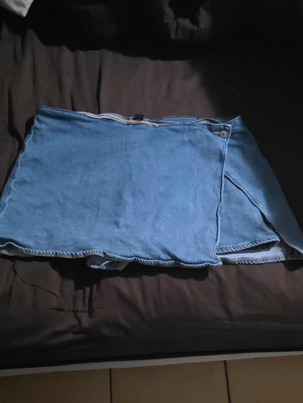 American Eagle Outfitters Blue Denim Mini Skirt - Picture 5 of 10